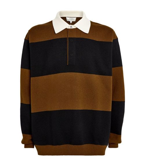 Merino Wool-Blend Striped Sweater