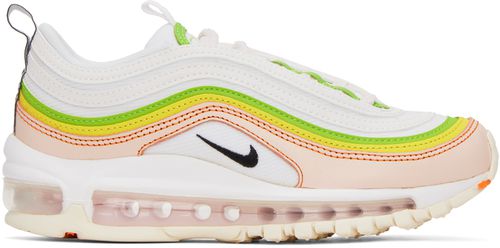 White & Pink Air Max 97 Sneakers